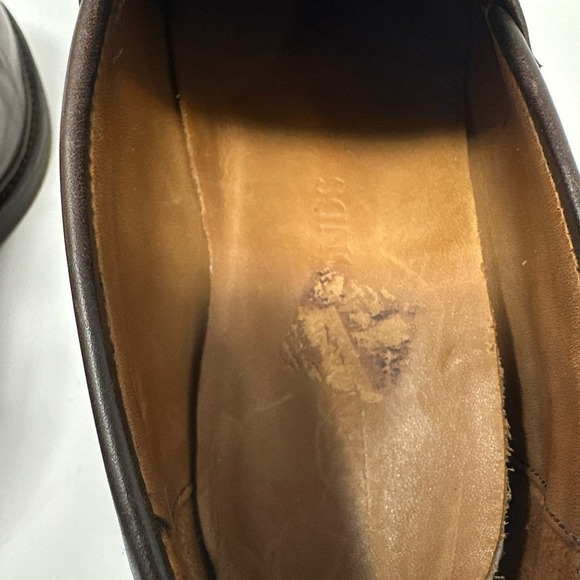 Allen Edmonds Denali Penny Loafers Mens 8.5D Brown Dress Shoes